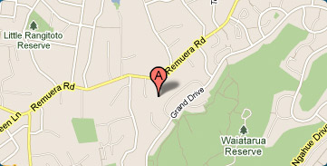 Eastside Guitar Tuition Map